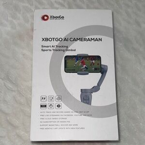 AI Cameraman Smart Gimbal - Gray